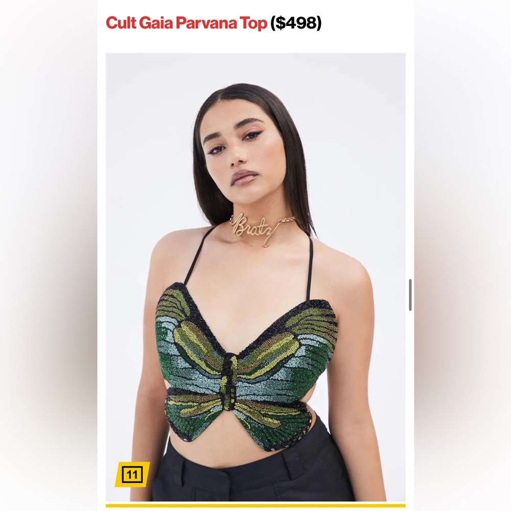 Collections
x BRATZ Parvana Top in Kiwi Multi